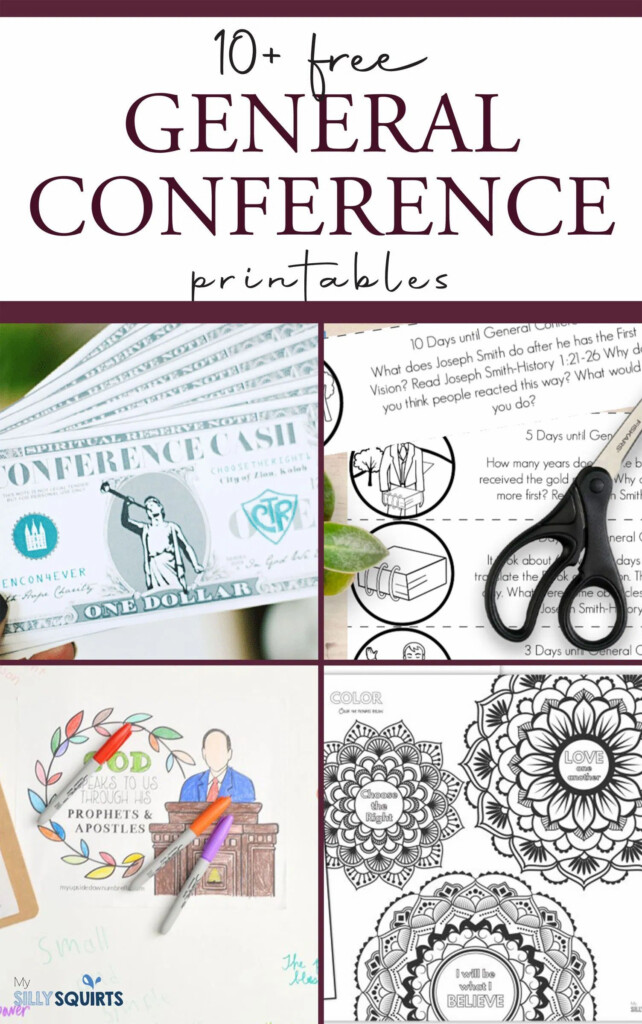 10 Of The Best FREE LDS General Conference Printables On The Internet 