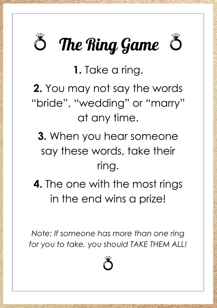 14 Easy And Super Fun Bridal Shower Games FREE Printables The 