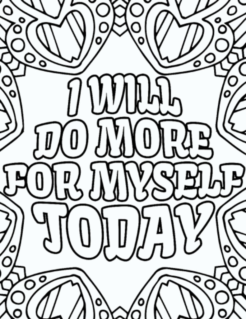 25 Free Printable Positive Affirmation Coloring Pages Vrogue co