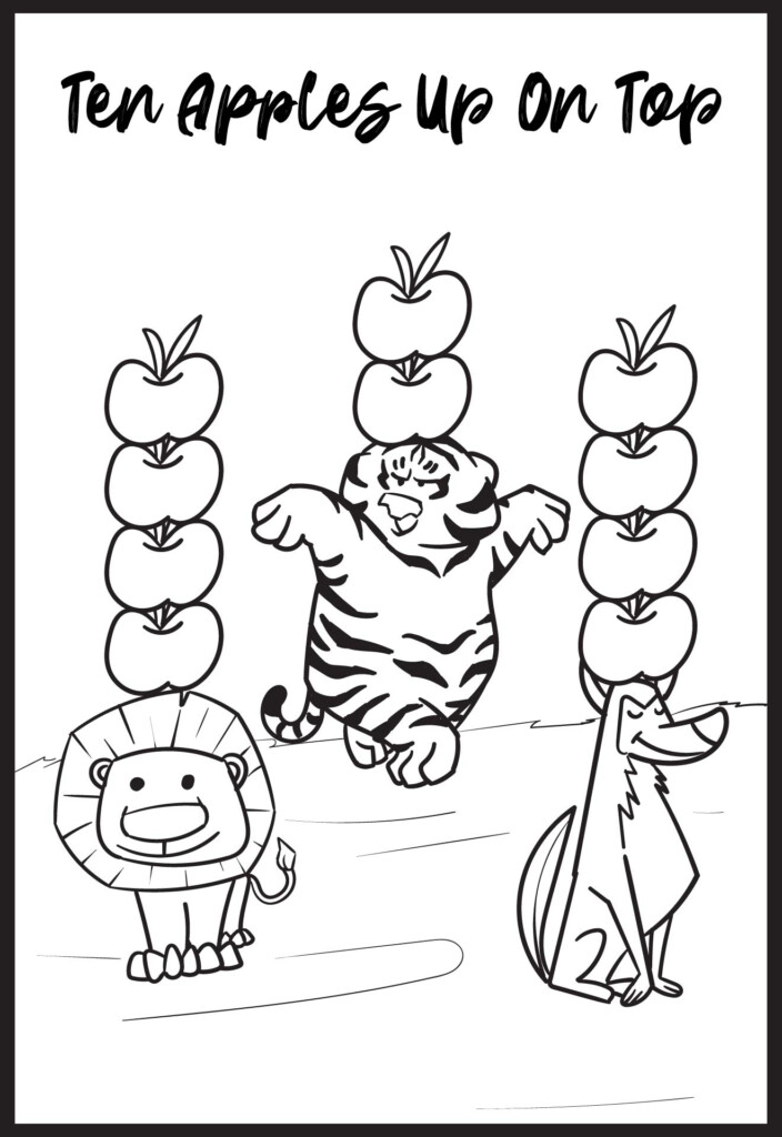 5 Best Ten Apples Up On Top Printables PDF For Free At Printablee