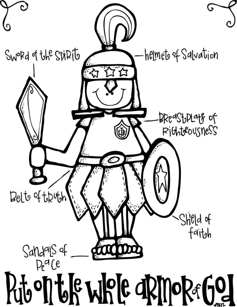 Armor Of God Coloring Pages At GetColorings Free Printable 