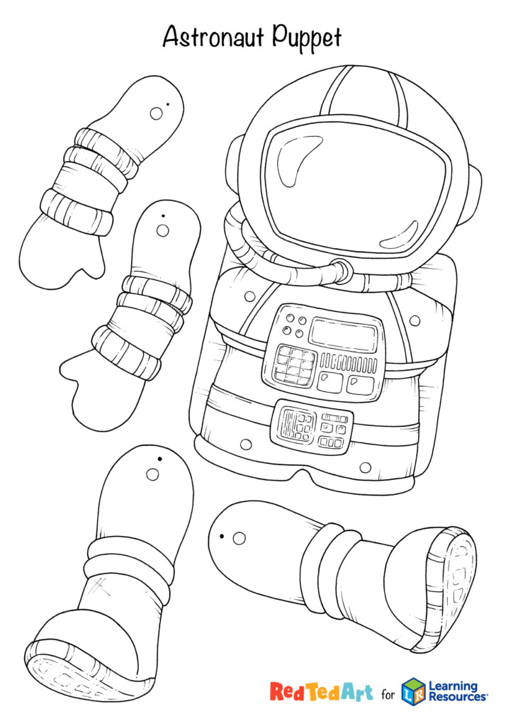 Astronaut Template Free Printable