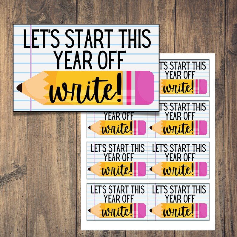 Back To School Printable Welcome Back Let 39 s Start The Etsy