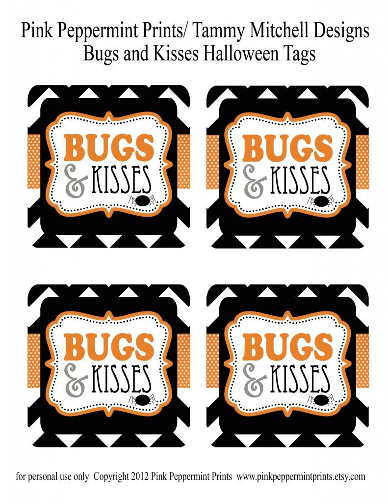 Bugs And Kisses Free Printable Printable Templates