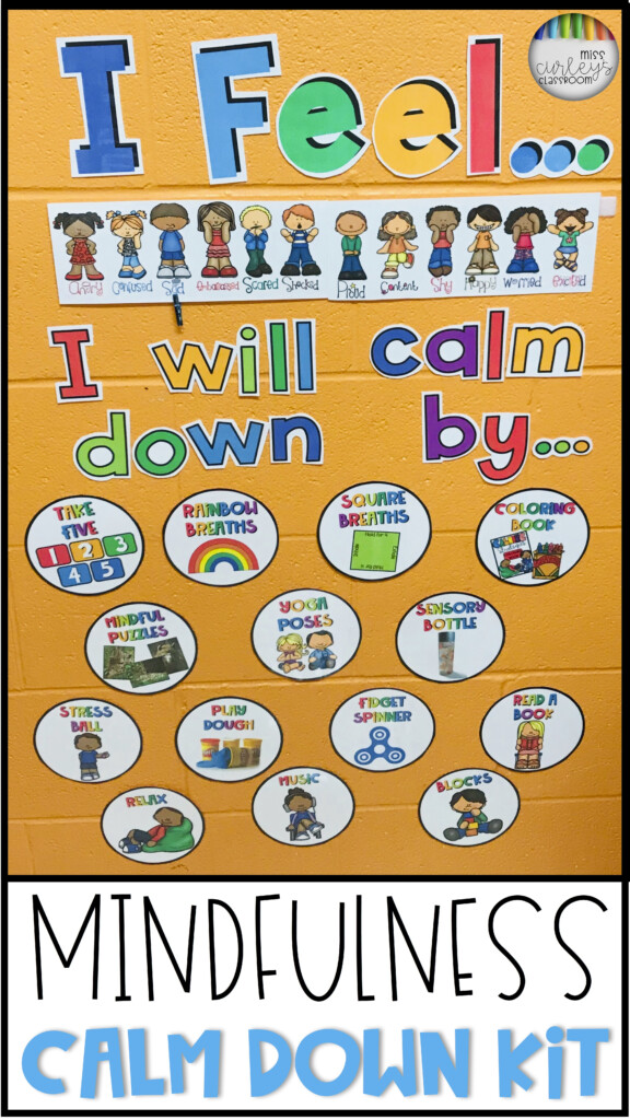 Calming Strategies Free Calm Down Printables Printable Word Searches