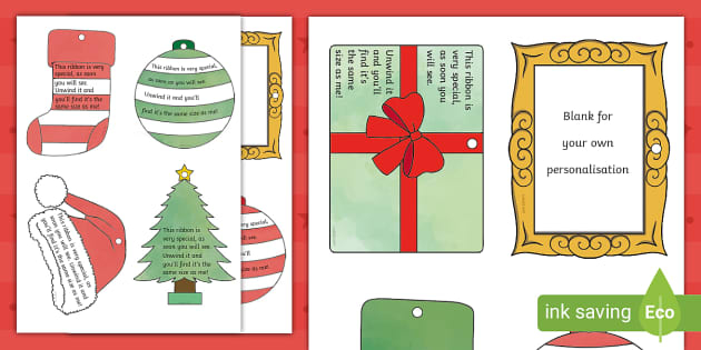 Childminder Ribbon Height Poem Template Twinkl