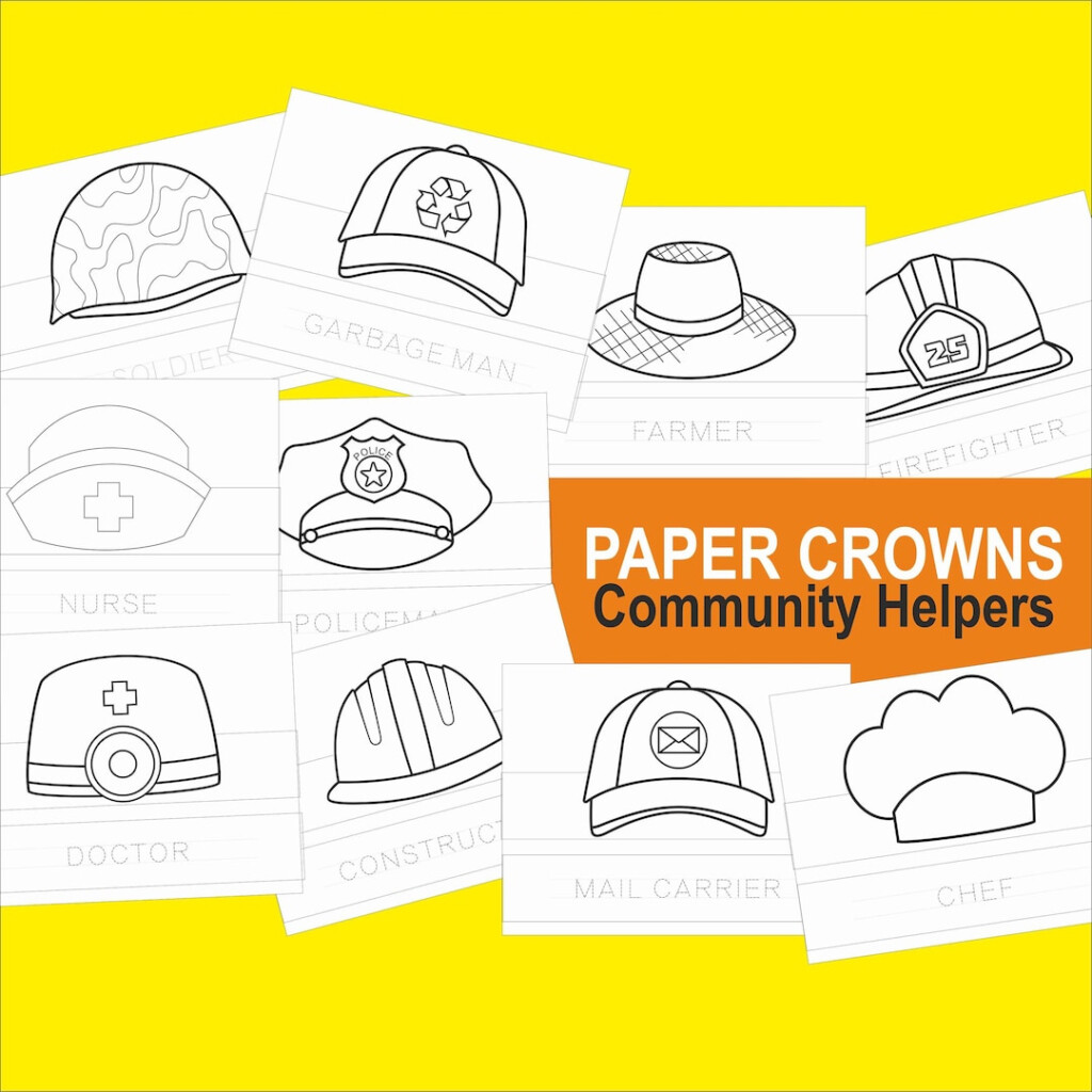 Community Helpers Hats Free Printables Printable Templates Images And 