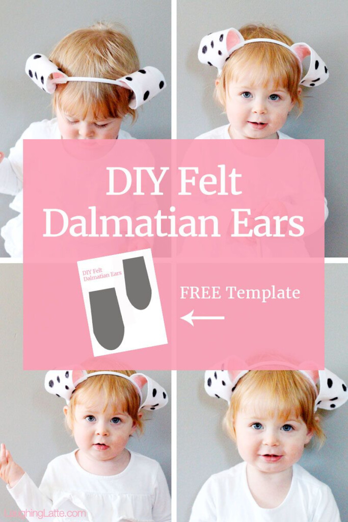 Dalmatian Ear Template Printable And Enjoyable Learning