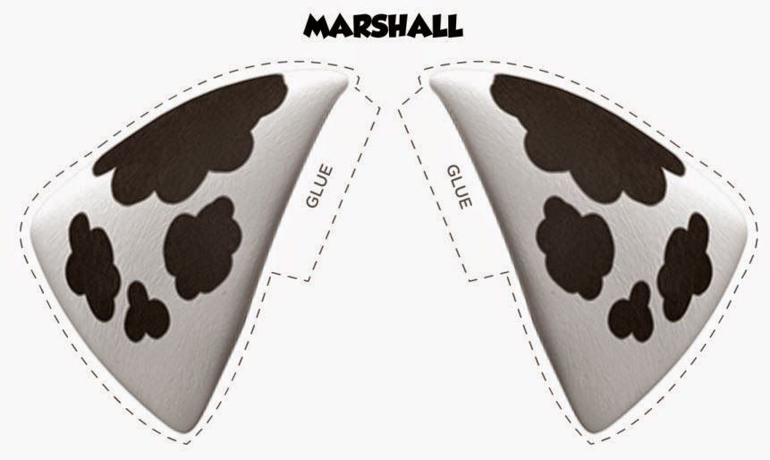 Dalmatian Ears Template