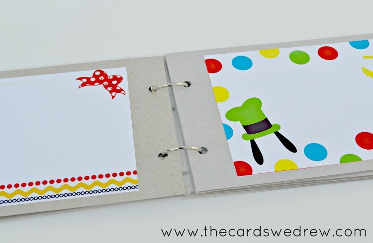 DIY Disney Autograph Book Free Printable The Cards We Drew