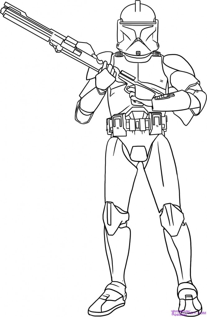 Easy Star Wars Coloring Pages At GetColorings Free Printable 
