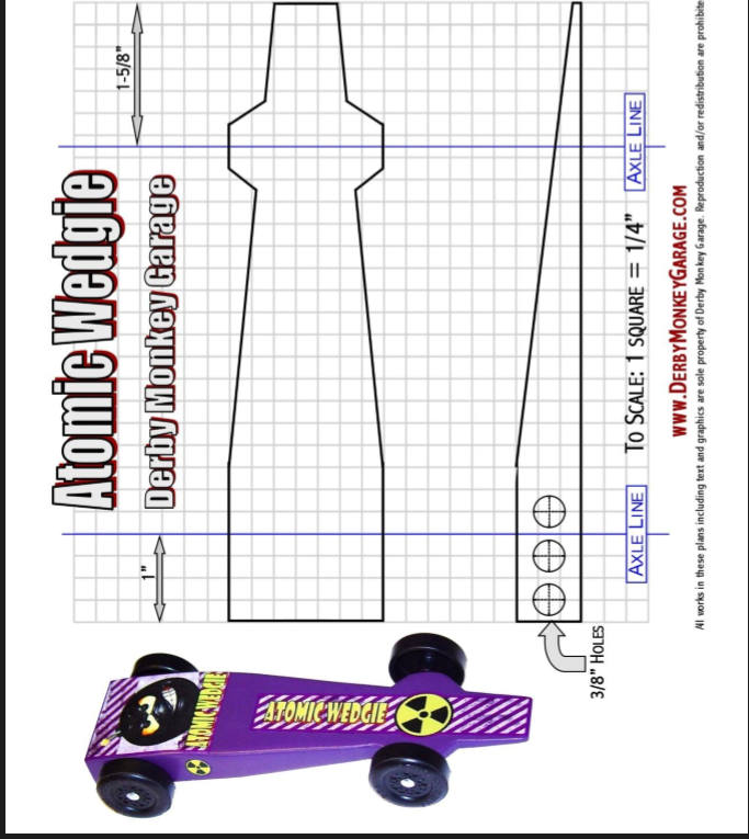 Fastest Pinewood Derby Car Design Templates Budget Spreadsheet Template