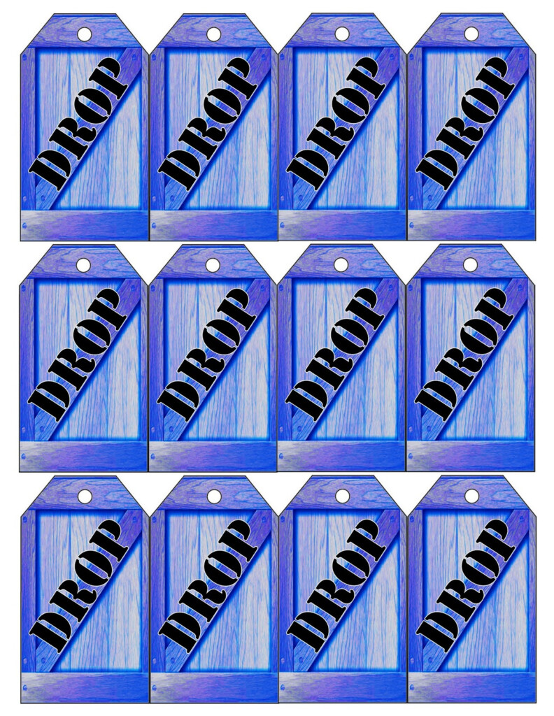 Fortnite Labels Printable