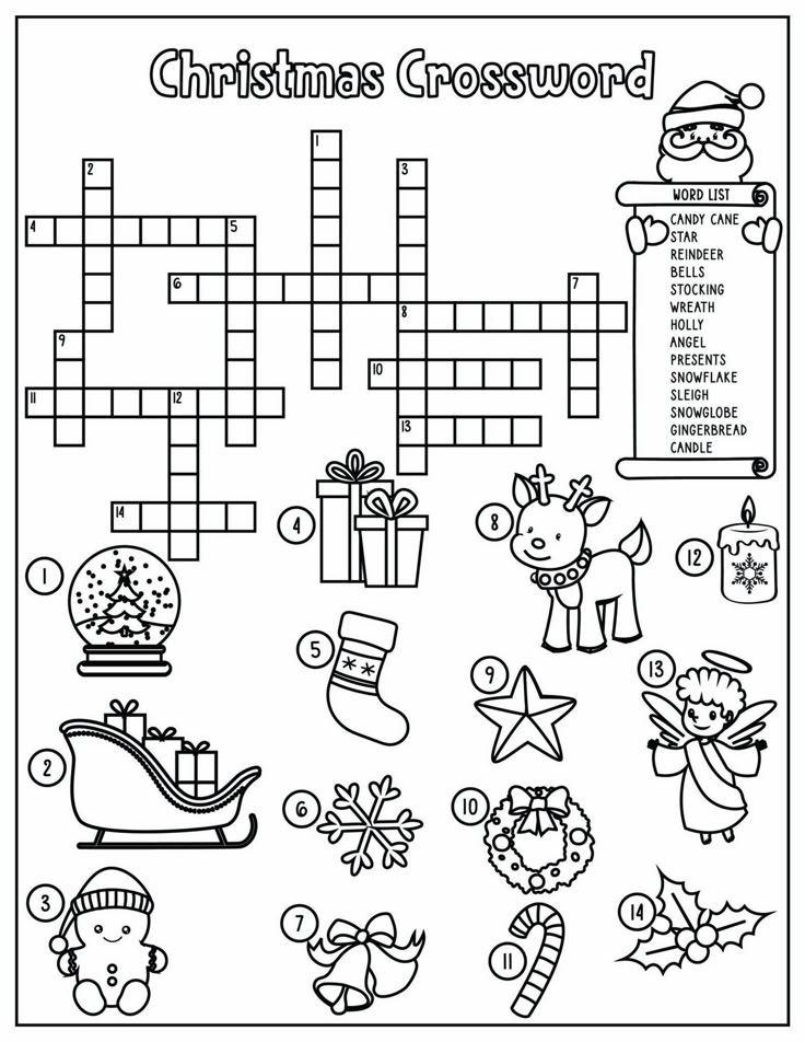 Free Christmas Activity Sheets Printables