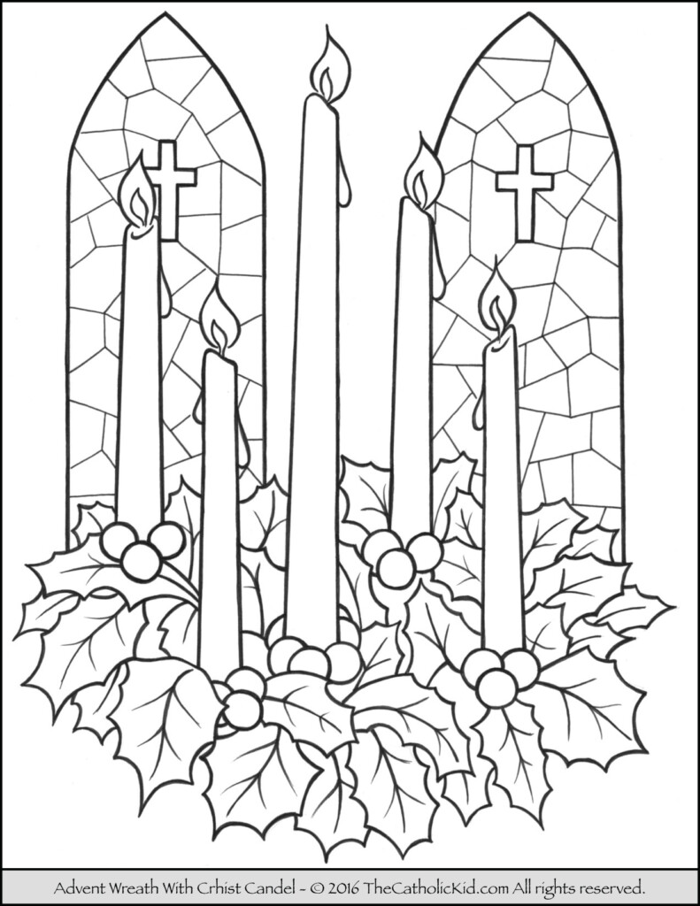 Free Printable Advent Wreath Free Printable