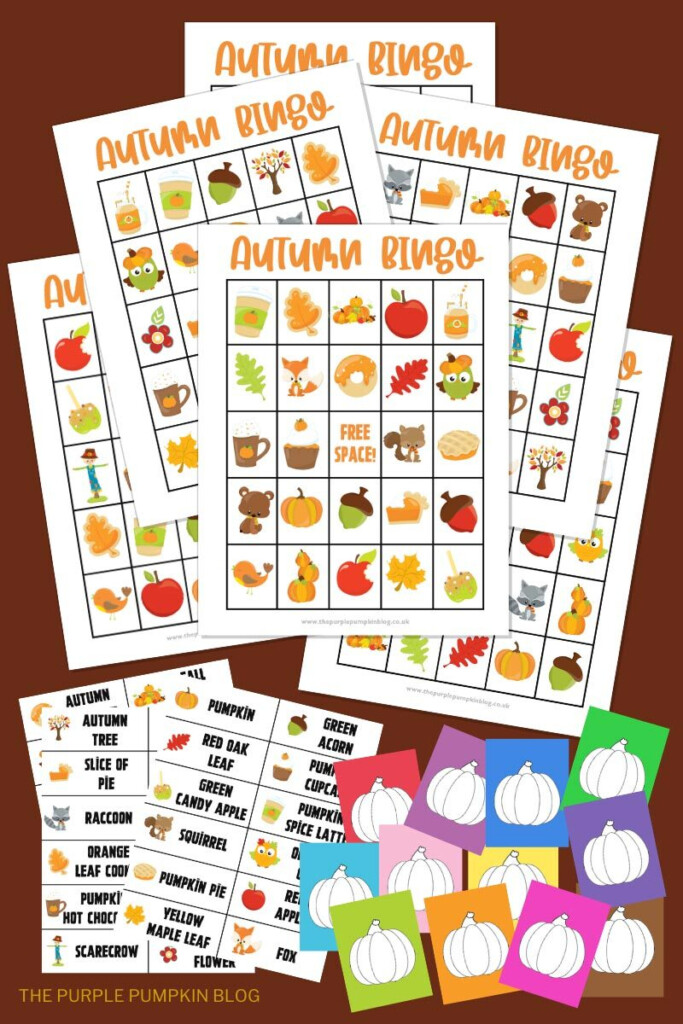 Free Printable Autumn Bingo Cards For Fall Family Fun 