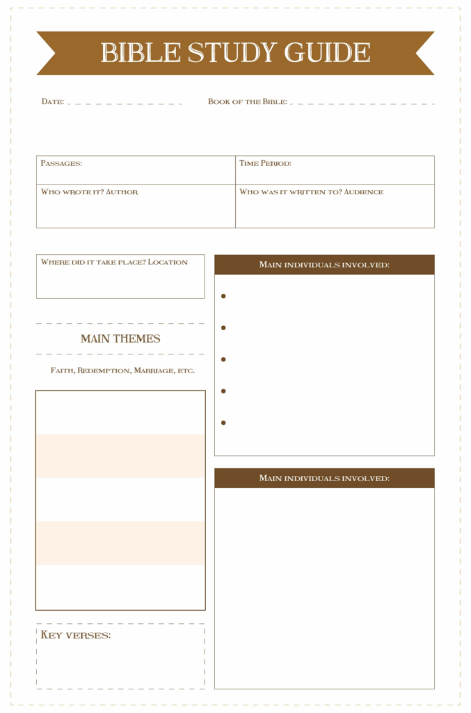 Free Printable Bible Study On The Book Of James Printable Templates