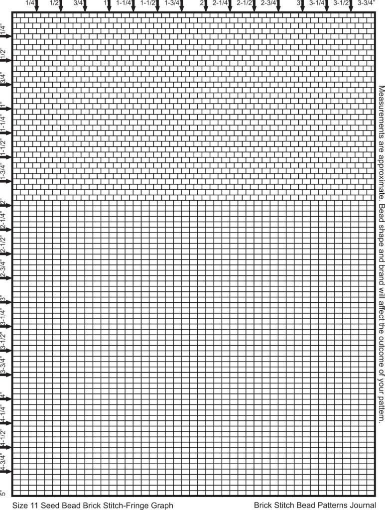 Free Printable Brick Stitch Earring Graph Paper Free Printable Templates