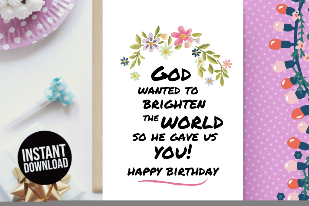Free Printable Christian Birthday Cards For Kids FREE Printable A Z