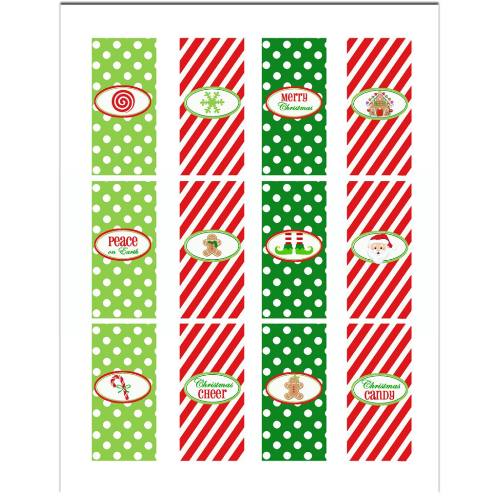 Free Printable Christmas Candy Bar Wrappers Printable Calendars AT A 