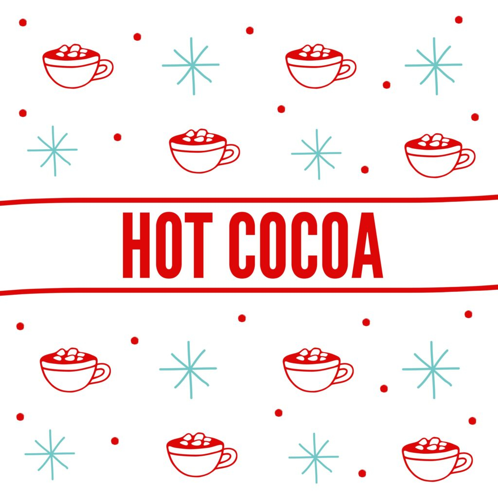 Free Printable Christmas Hot Chocolate Labels OriginalMOM
