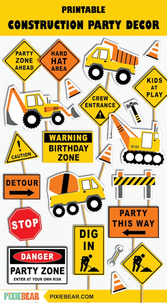 Free Printable Construction Signs