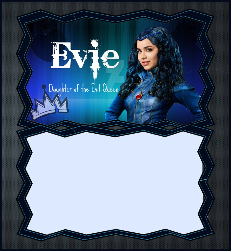 Free Printable Descendants Invitation Template Printable Word Searches