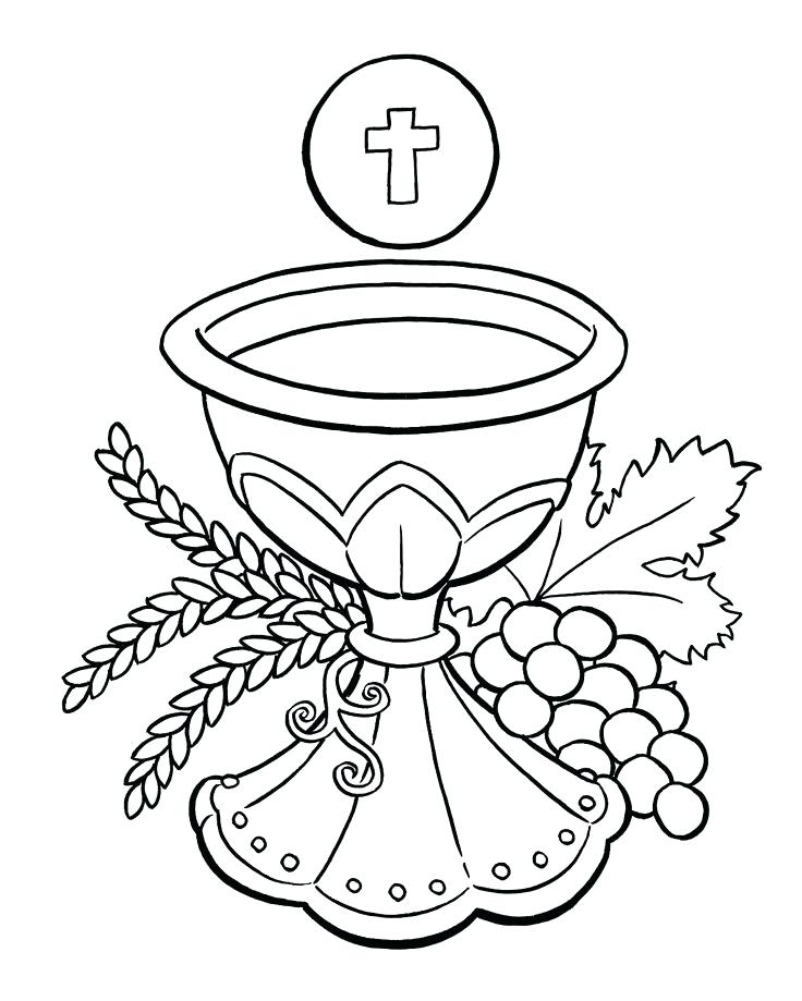 Free Printable First Communion Worksheets