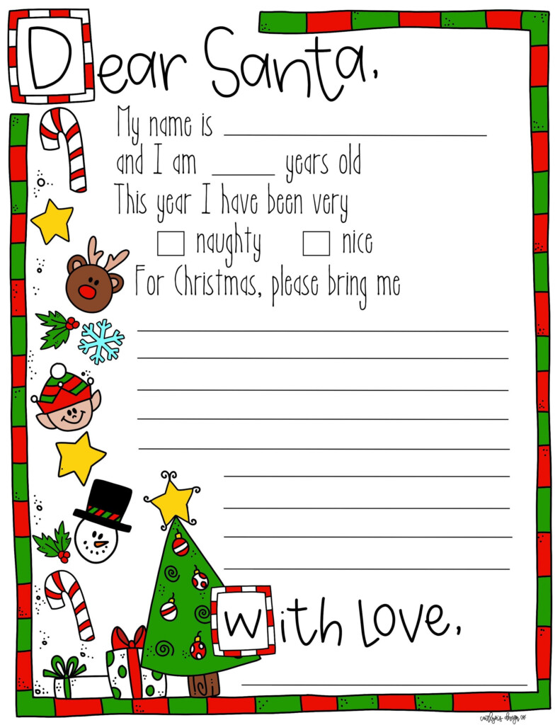 Free Printable Letter Explaining Santa Dev onallcylinders