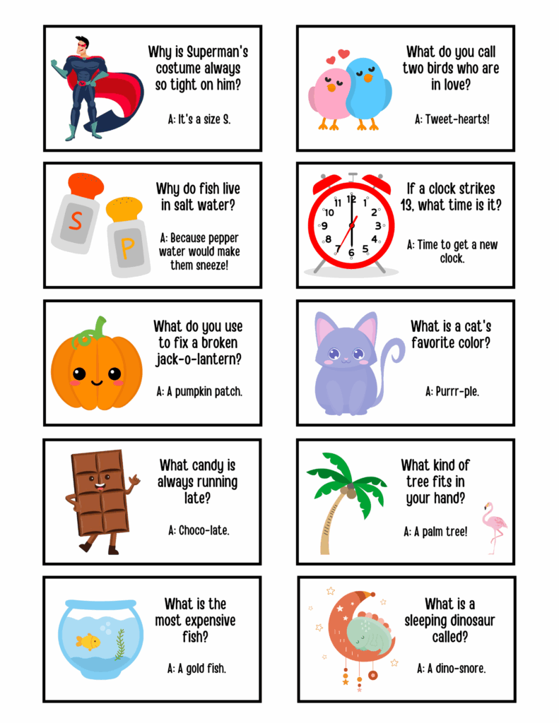 Free Printable Lunch Box Jokes Baking You Happier