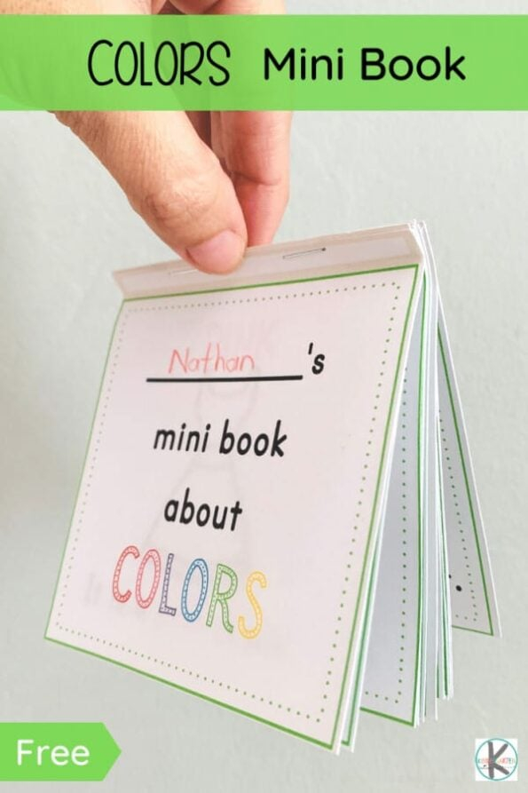 Free Printable Mini Books For Kindergarten