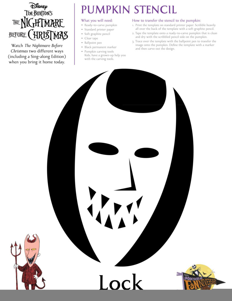 Free Printable Nightmare Before Christmas Pumpkin Stencils Rossy 