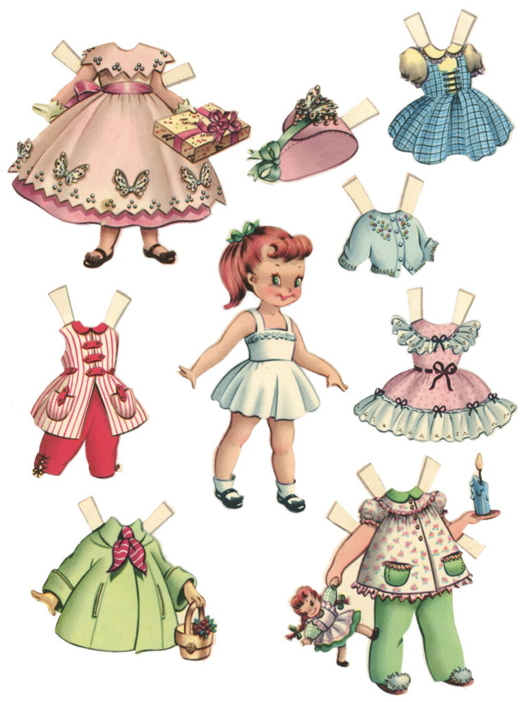 Free Printable Paper Dolls And Clothes