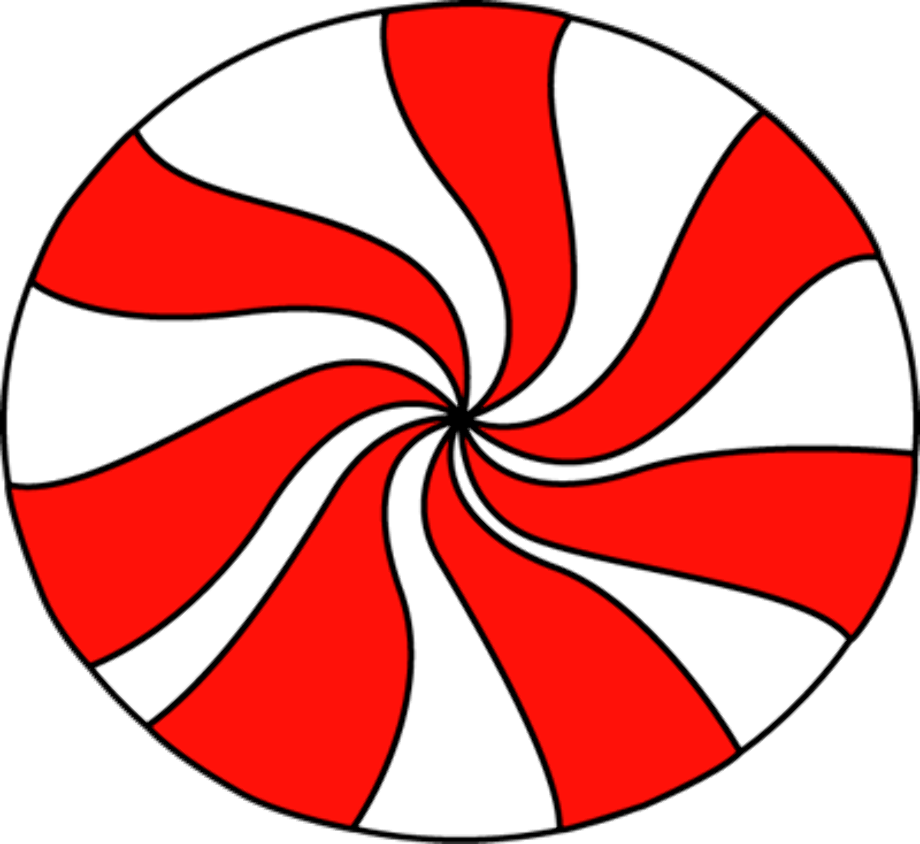 Free Printable Peppermint Candy Template Trace The Colored Lines With 