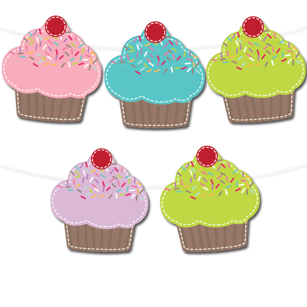 Free Printable Printable Cupcakes For Bulletin Boards