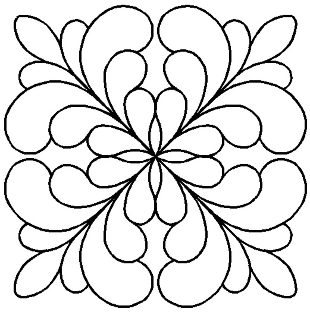 Free Printable Quilting Stencils Templates Printable