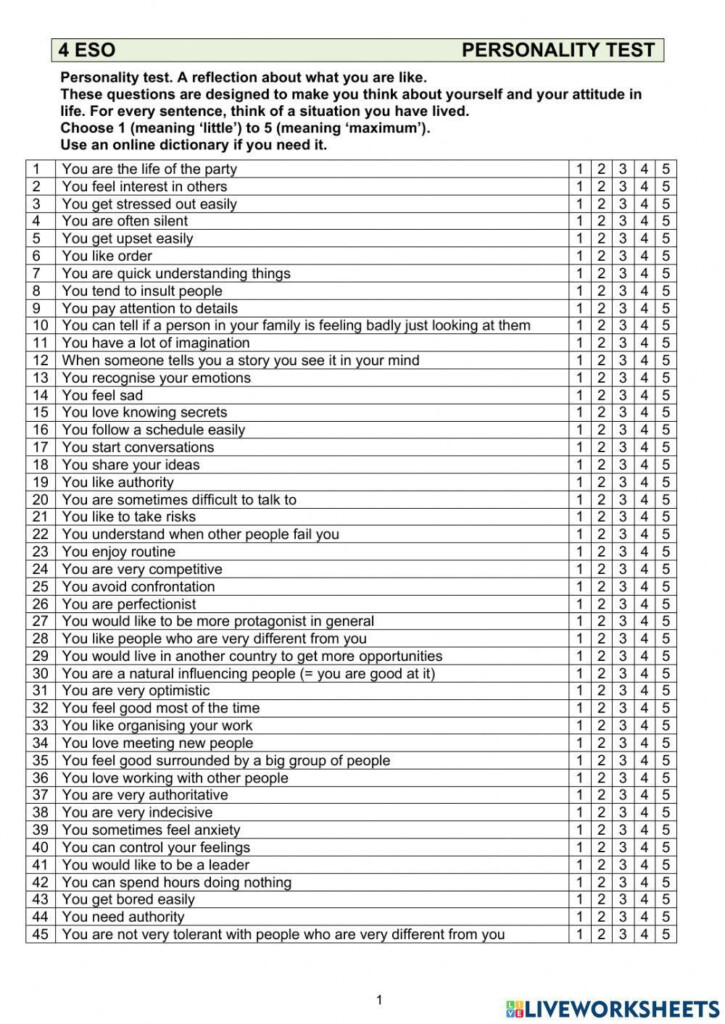 Free Printable Quiz Personality Download Free Printable Quiz 