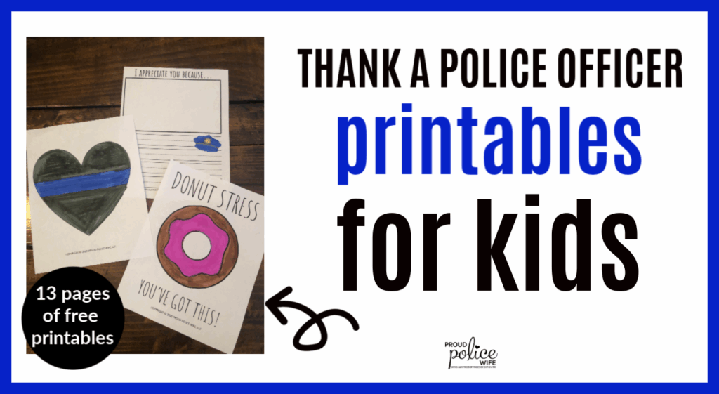 Free Printable Thank You Cards For Police Officers Printable Word 
