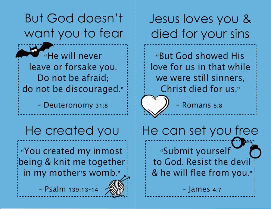 Free Printable Trick or Treat Tracts Flanders Family Home Life