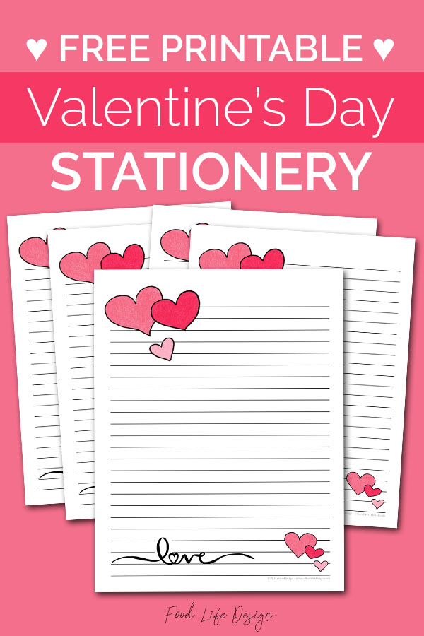 Free Printable Valentine 39 s Day Stationery