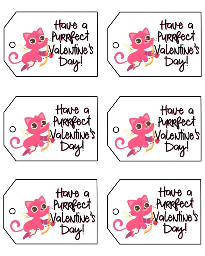 Free Printable Valentine Tags For Students Printable Word Searches