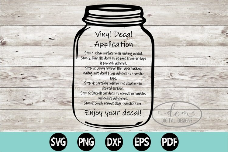 Free Printable Vinyl Decal Application Instructions Printable 