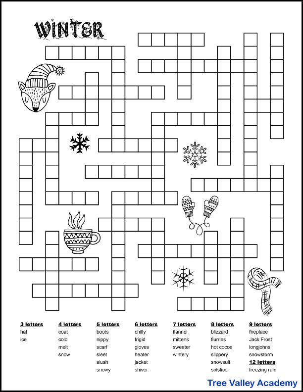Free Printable Word Fill In Puzzles Printable Sight Words List