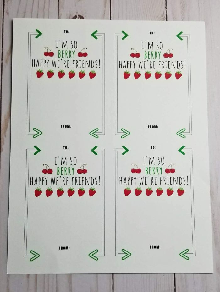 Fruit Snack Valentines With A FREE Printable Leap Of Faith Crafting