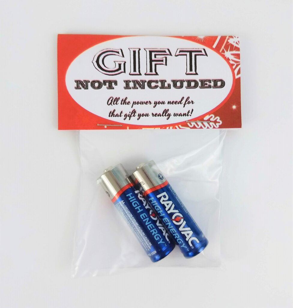 Gift Not Included Printable Free Printable Templates