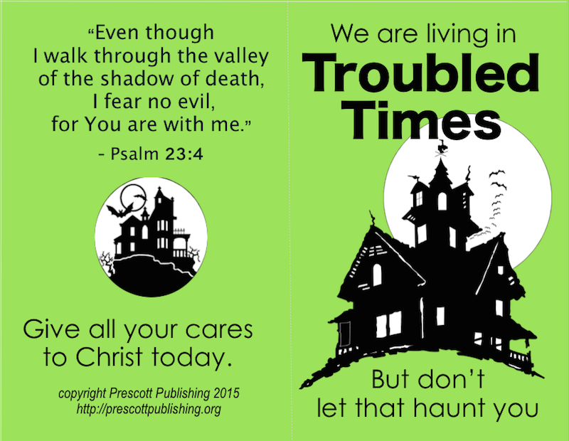 Halloween Tracts Free Printables