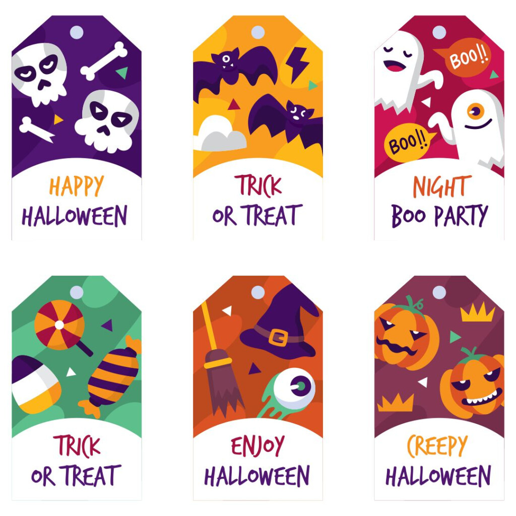 Happy Halloween Tags Free Printable Printable Calendars AT A GLANCE
