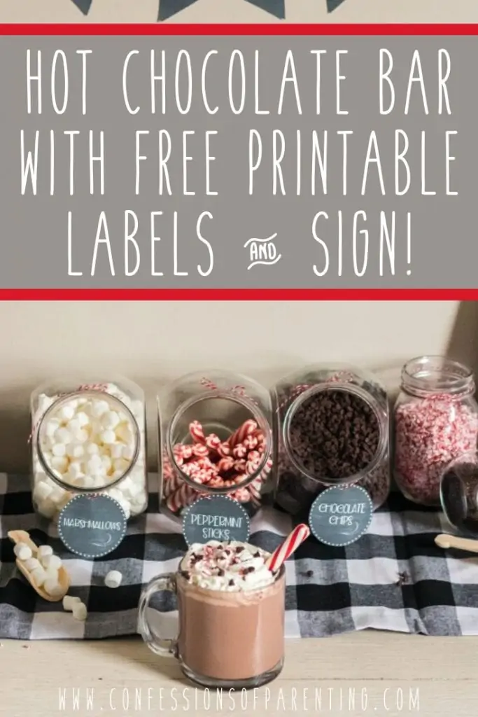 Hot Cocoa Bar With Free Printables Julefest