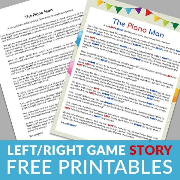 Left Right Game Story Artofit