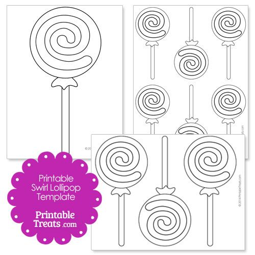 Lollipop Template Free Printable Printable Templates